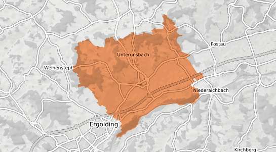 Mietspiegelkarte Essenbach Essenbach