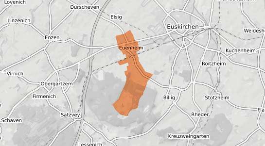 Mietspiegelkarte Euskirchen Euenheim