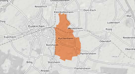 Mietspiegelkarte Euskirchen Kuchenheim