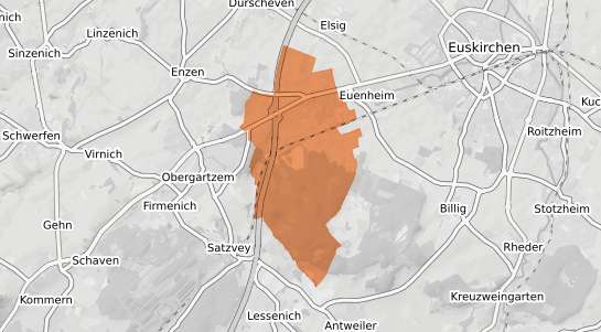 Mietspiegelkarte Euskirchen Wisskirchen