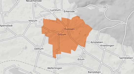 Mietspiegelkarte Evessen Evessen