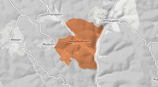 Mietspiegelkarte Fl&ouml;rsbachtal Kempfenbrunn
