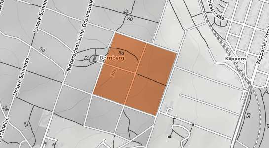 Mietspiegelkarte Friedrichsdorf Burgholzhausen