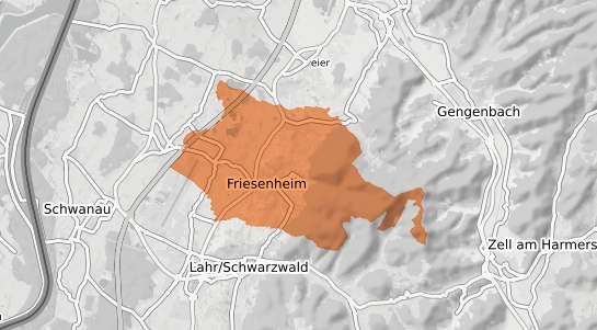 Mietspiegelkarte Friesenheim Friesenheim