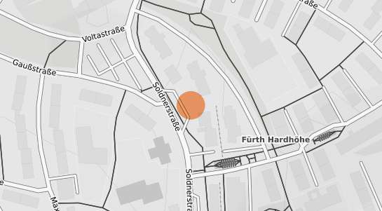 Mietspiegelkarte F&uuml;rth Hardh&ouml;he