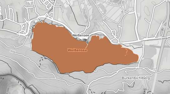 Mietspiegelkarte F&uuml;ssen Weissensee