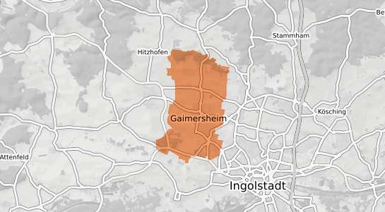 Mietspiegelkarte Gaimersheim Gaimersheim