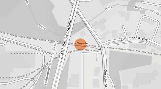 Mietspiegelkarte Georgsmarienh&uuml;tte &Ouml;sede