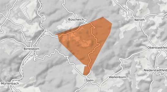 Mietspiegelkarte Gerolstein Michelbach