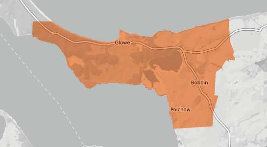 Mietspiegelkarte Glowe Glowe