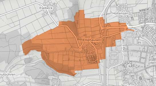 Mietspiegelkarte G&ouml;ttingen Elliehausen