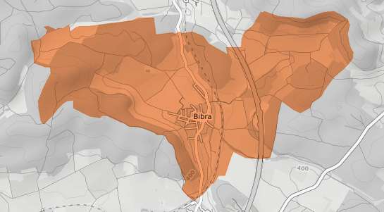 Mietspiegelkarte Bad K&ouml;nigshofen im Grabfeld Bibra