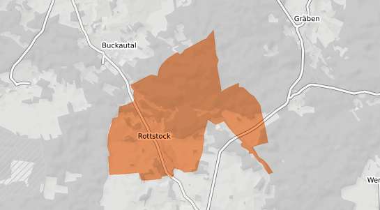 Mietspiegelkarte Graeben Rottstock