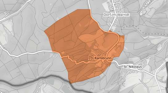Mietspiegelkarte Großrosseln Karlsbrunn