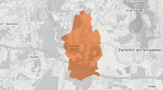 Mietspiegelkarte Gudow Gudow