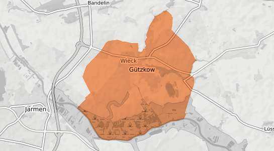 Mietspiegelkarte G&uuml;tzkow G&uuml;tzkow