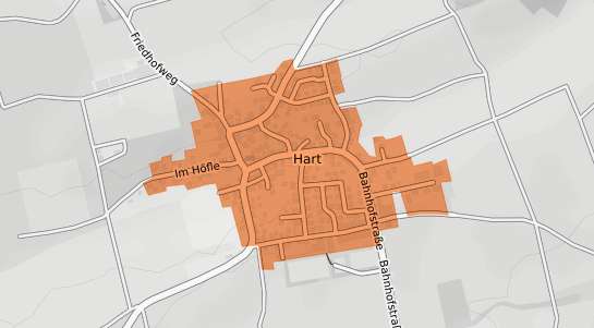 Mietspiegelkarte Haigerloch Hart