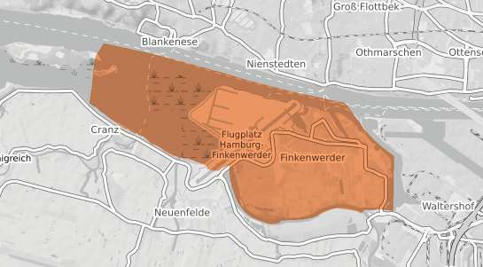 Mietspiegelkarte Hamburg Finkenwerder