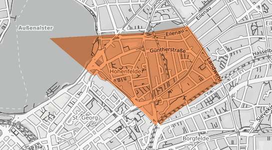 Mietspiegelkarte Hamburg Hohenfelde