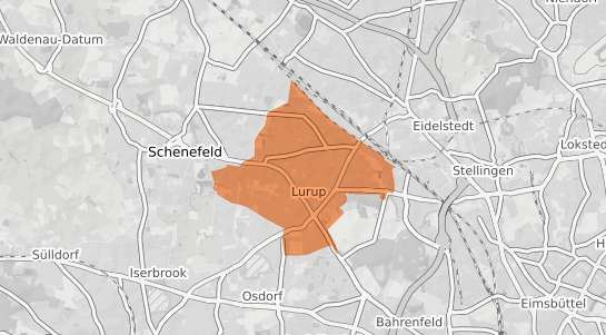 Mietspiegelkarte Hamburg Lurup