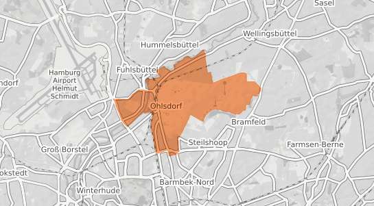 Mietspiegelkarte Hamburg Ohlsdorf