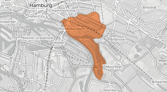 Mietspiegelkarte Hamburg Rothenburgsort