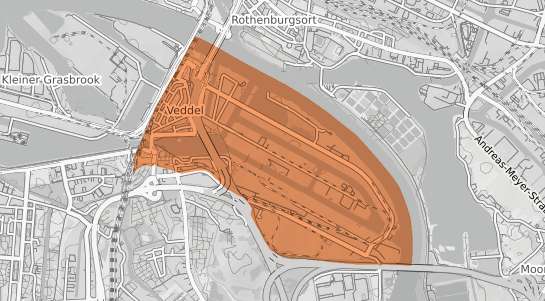 Mietspiegelkarte Hamburg Veddel