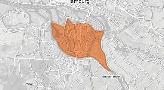 Mietspiegelkarte Hamburg Wilhelmsburg