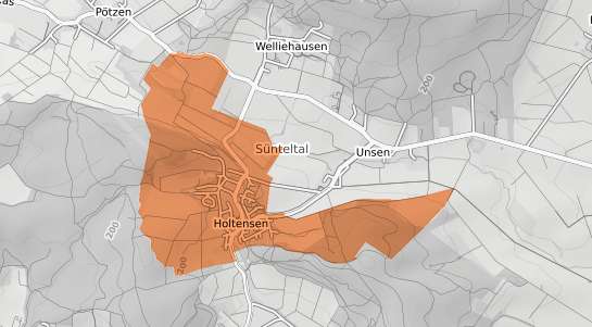 Mietspiegelkarte Hameln Holtensen