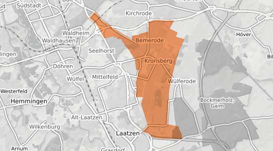 Mietspiegelkarte Hannover Bemerode