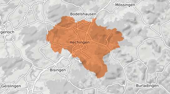 Mietspiegelkarte Hechingen Hechingen