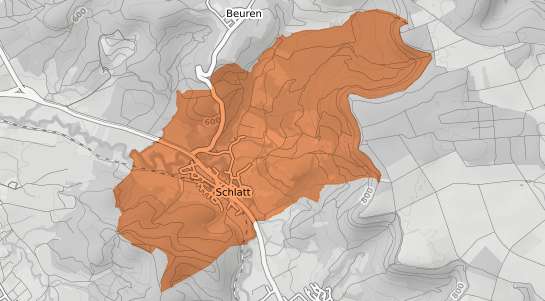 Mietspiegelkarte Hechingen Schlatt