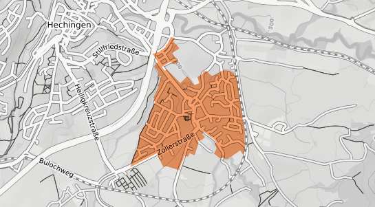 Mietspiegelkarte Hechingen Stetten