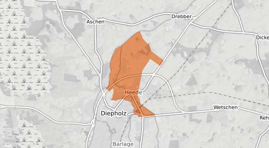 Mietspiegelkarte Heede Heede