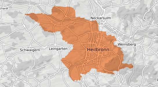 Mietspiegelkarte Heilbronn Heilbronn