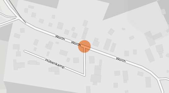 Mietspiegelkarte Hemsb&uuml;nde Worth