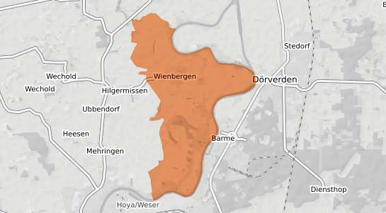 Mietspiegelkarte Hilgermissen Wienbergen