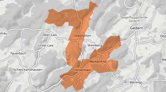 Mietspiegelkarte Hirzenhain Hirzenhain