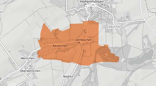 Mietspiegelkarte Hohenm&ouml;lsen Zembschen