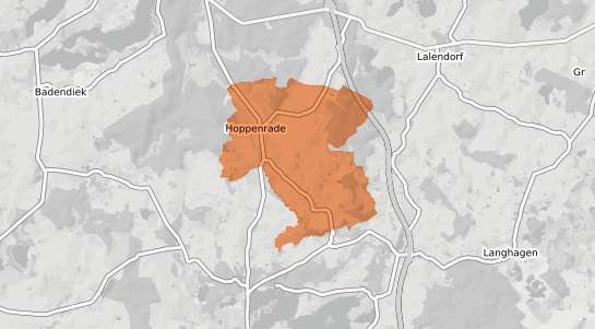 Mietspiegelkarte Hoppenrade Hoppenrade