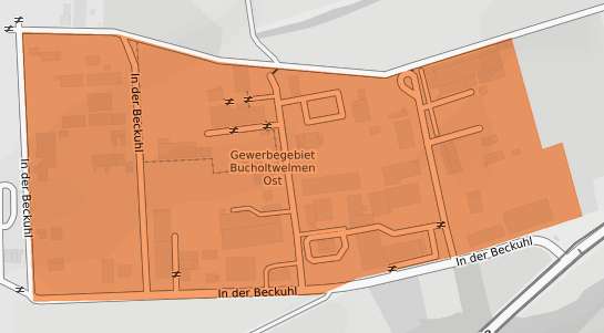 Mietspiegelkarte H&uuml;nxe Bucholtwelmen