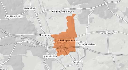 Mietspiegelkarte Ingersleben Alleringersleben