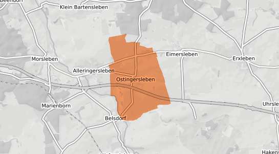 Mietspiegelkarte Ingersleben Ostingersleben