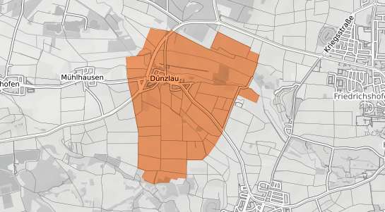 Mietspiegelkarte Ingolstadt Dünzlau