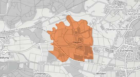 Mietspiegelkarte Ingolstadt Hagau