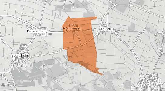 Mietspiegelkarte Ingolstadt M&uuml;hlhausen