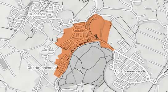 Mietspiegelkarte Ingolstadt Spitalhof