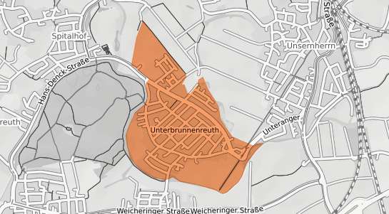 Mietspiegelkarte Ingolstadt Unterbrunnenreuth