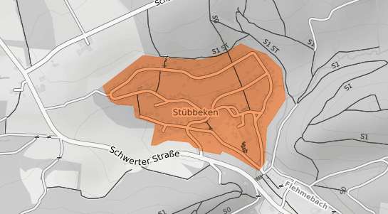 Mietspiegelkarte Iserlohn Stübbeken