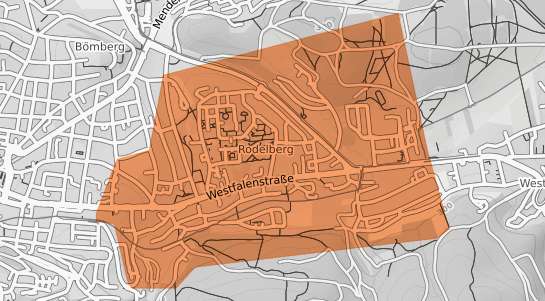 Mietspiegelkarte Iserlohn Wermingsen